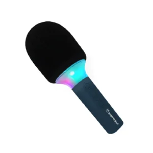 Micrófono karaoke con bluetooth azul - Kidywolf