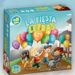 La Fiesta de las Letras – Atomo Games - Juego de formar palabras - 5+ años · 1-4 jugadores · 20 min