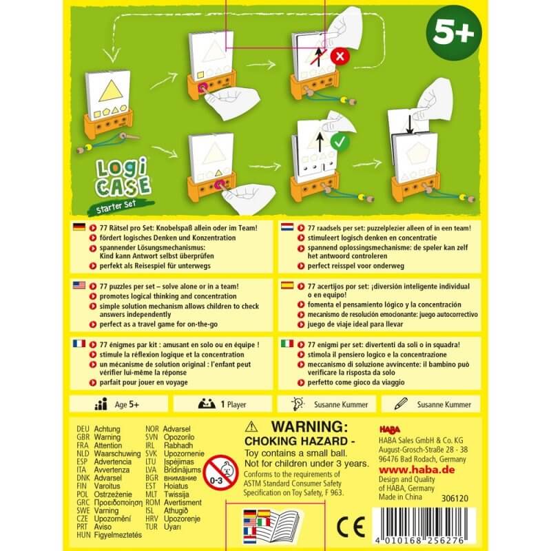 Logic case set iniciación 5 + - Juego de mesa - Haba - Desde 5 años - Imagen 4