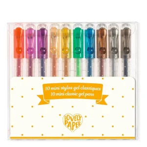 10 Mini Lápices de Gel clásicos