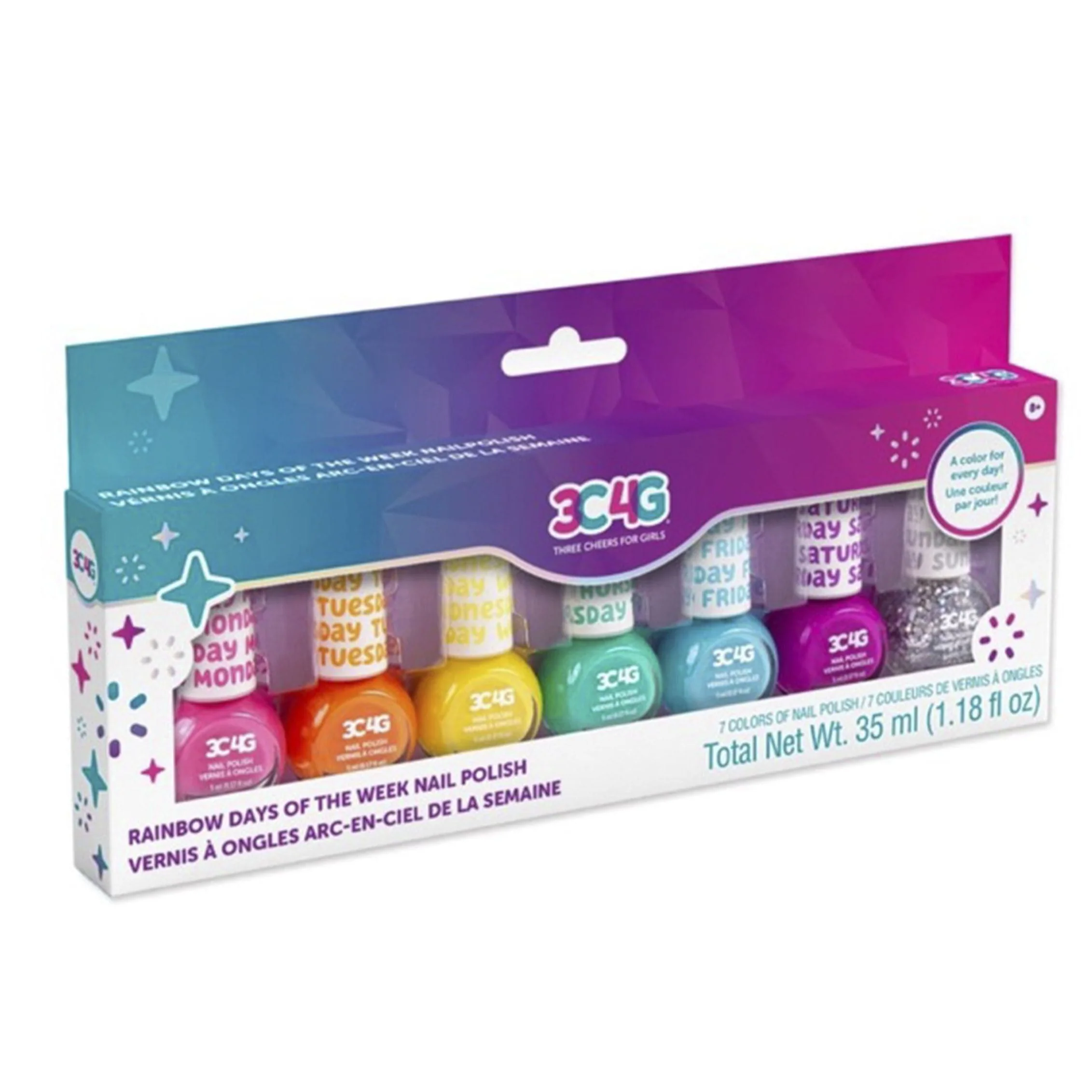 Esmaltes para Uñas para cada día de la semana