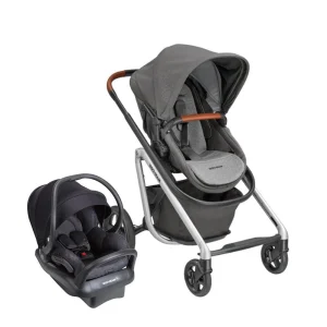 Coche Travel System Lila Nomad Grey Mico Max - Maxi Cosi