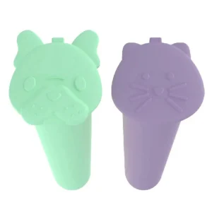 Pack de 2 moldes para helado push up perro y gato - Melii