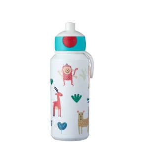 Botella de agua Pop up 400 ML animales