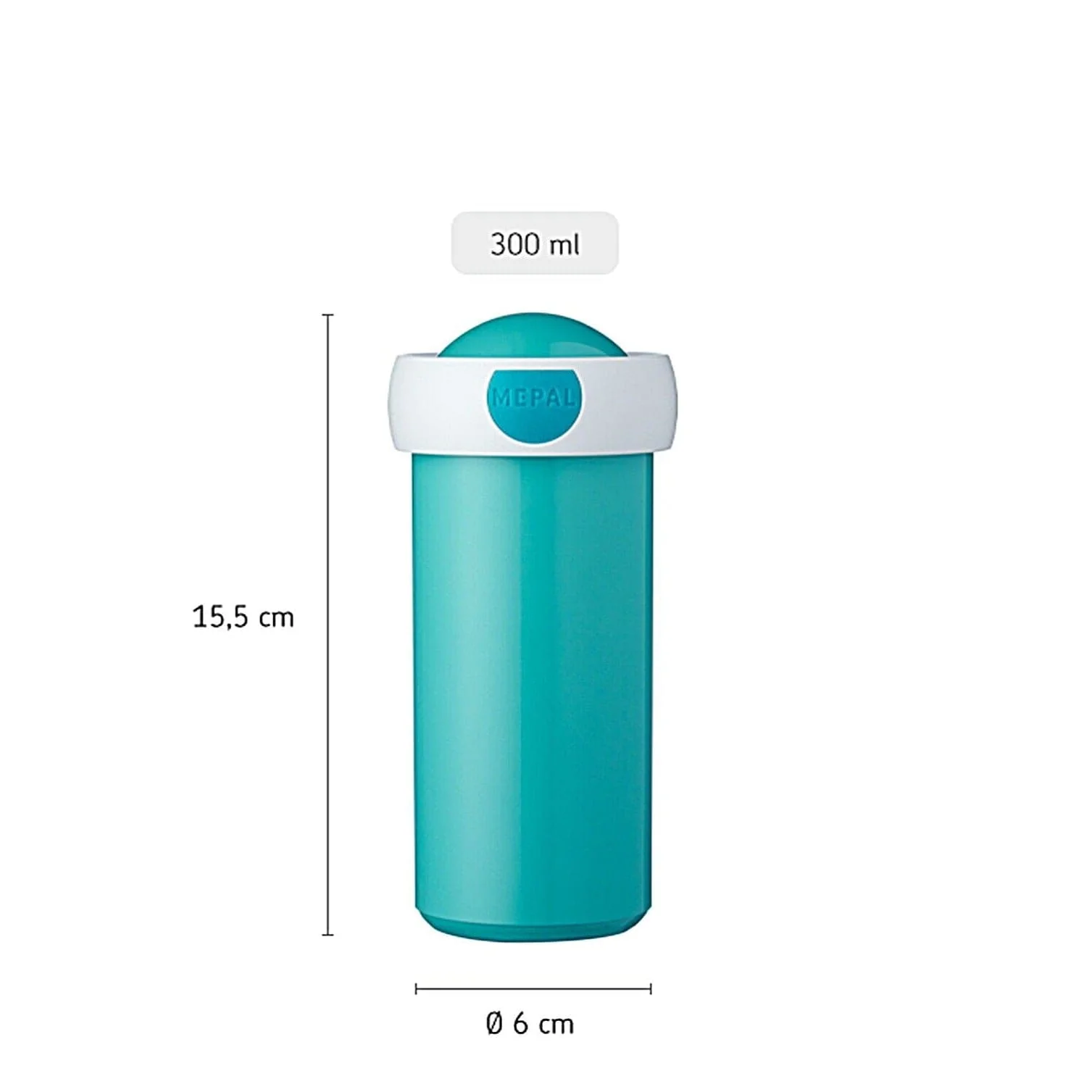 Vaso Turquesa 300 ML - Imagen 3