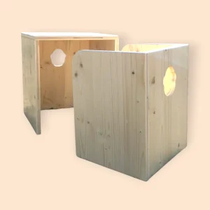 Conjunto de Mesa y Silla Montessori individual
