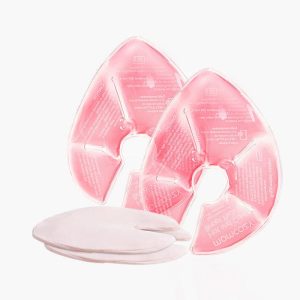 Almohadillas de pecho frío y calor con 2 cubiertas suaves - Momcozy
