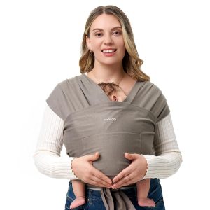 Portabebés fular Marrón - Momcozy
