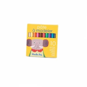 10 barritas de plasticina Popipop - Moulin Roty