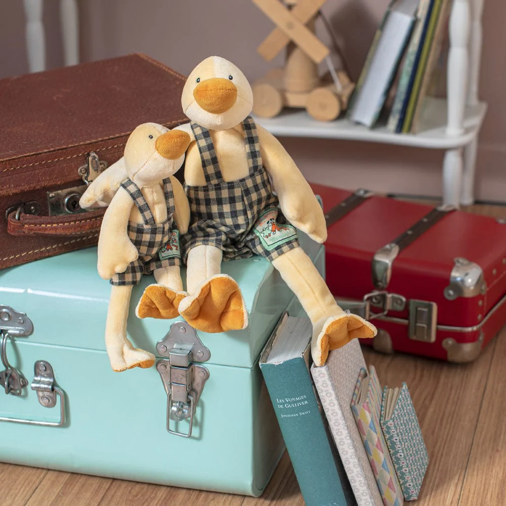 Peluche del Pato Amédée La Grande Famille - Moulin Roty - Imagen 3