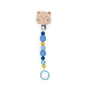 Porta chupete madera y silicona Hamster Puce & Pilou - Moulin Roty