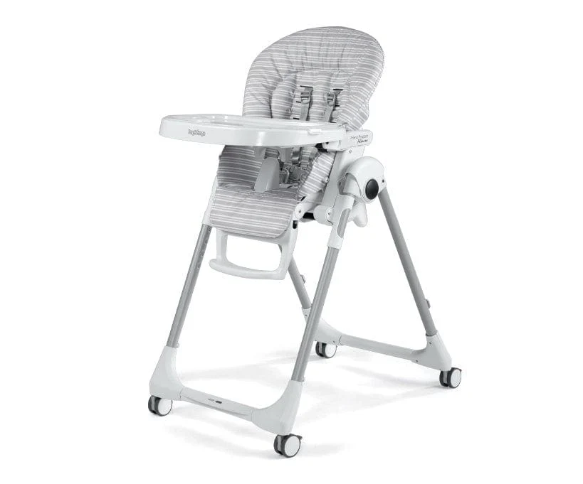 Silla de comer Prima Pappa Follow Me Linear Grey - Peg Perego - Imagen 3
