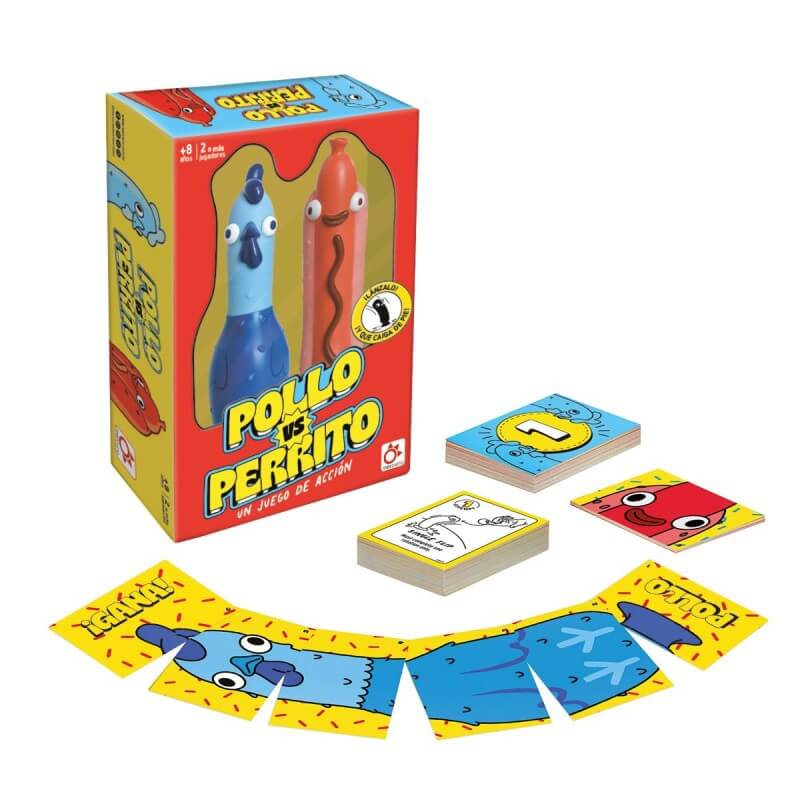 Pollo Vs Perrito - Juego de mesa - Mercurio - Desde 8 años - Imagen 2