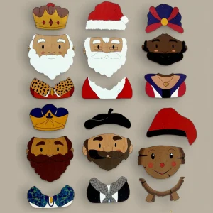 PUZZLE personajes Navideños