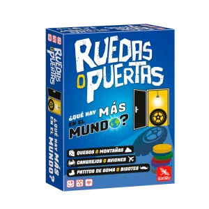 Ruedas o Puertas - Juego de mesa - Ludilo - Desde 8 años