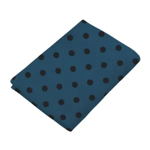 Sábana de Cajón para Mini Colecho (50x90) - Dots Azul