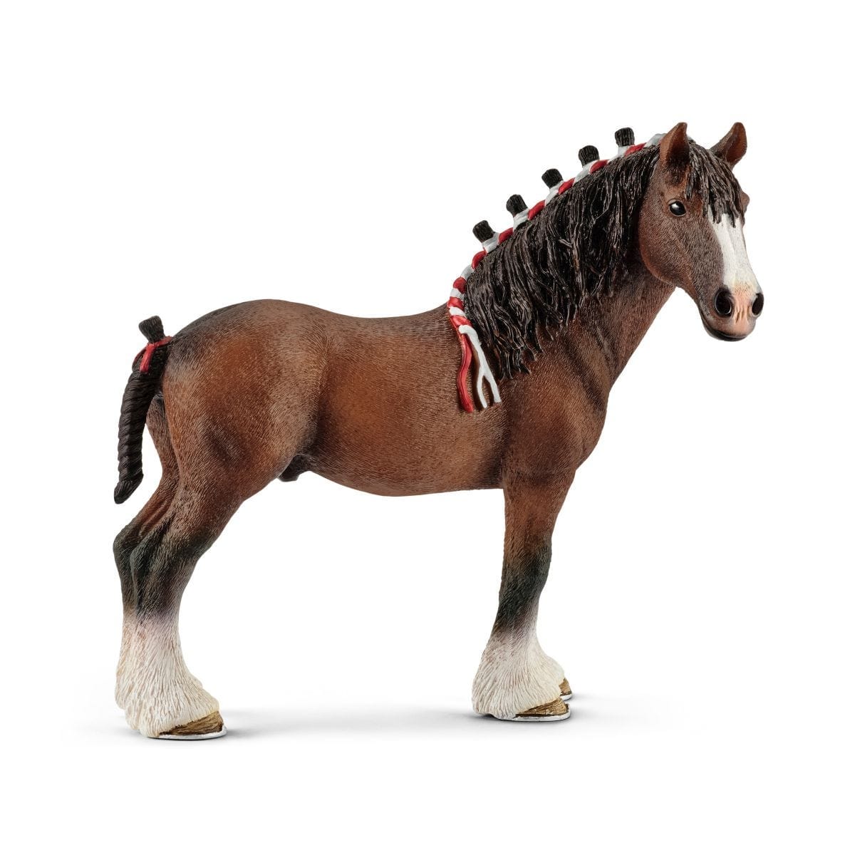Caballo semental clydesdale coleccionable - Schleich