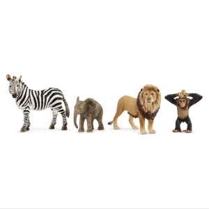 Juego de inicio de vida salvaje África coleccionable - Schleich