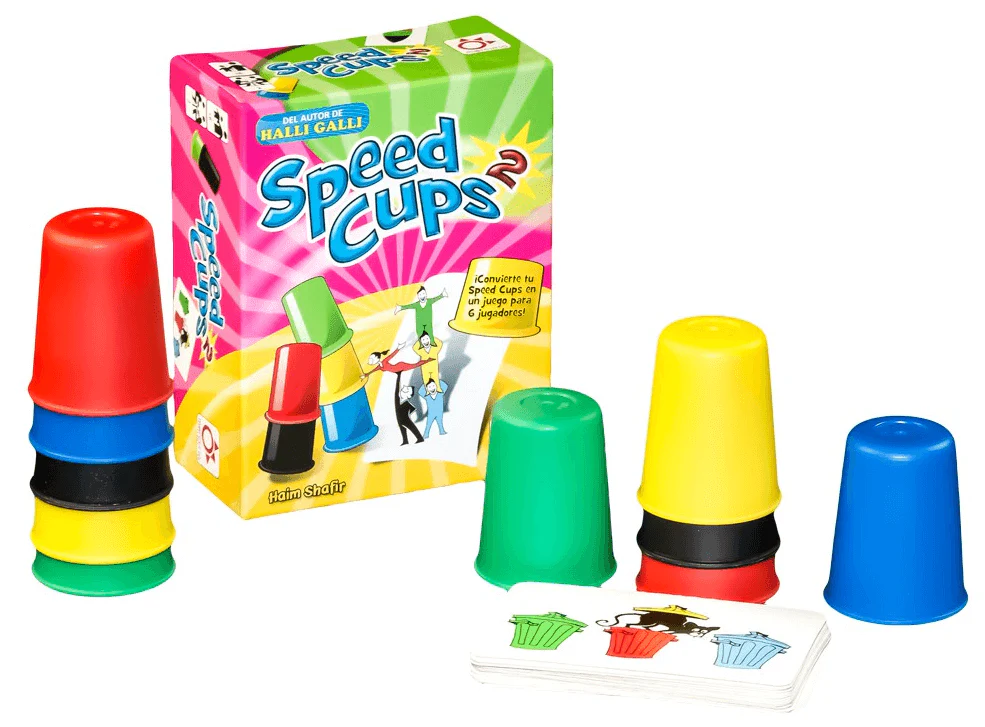 Speed Cups2 - Juego de mesa - Mercurio - Desde 6 años - Imagen 2