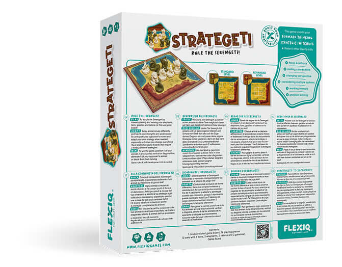 Strategeti - Juego de estrategia y lógica - Flexiq - 7+ años - 2 jugadores - Imagen 3