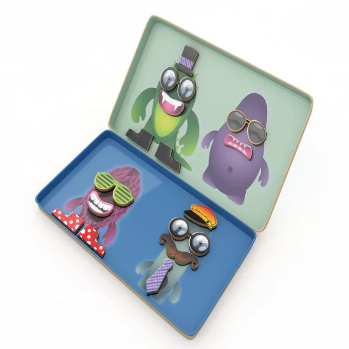 Juego Magnético de Viaje - Fábrica de Monstruos - The Purple Cow - Imagen 3