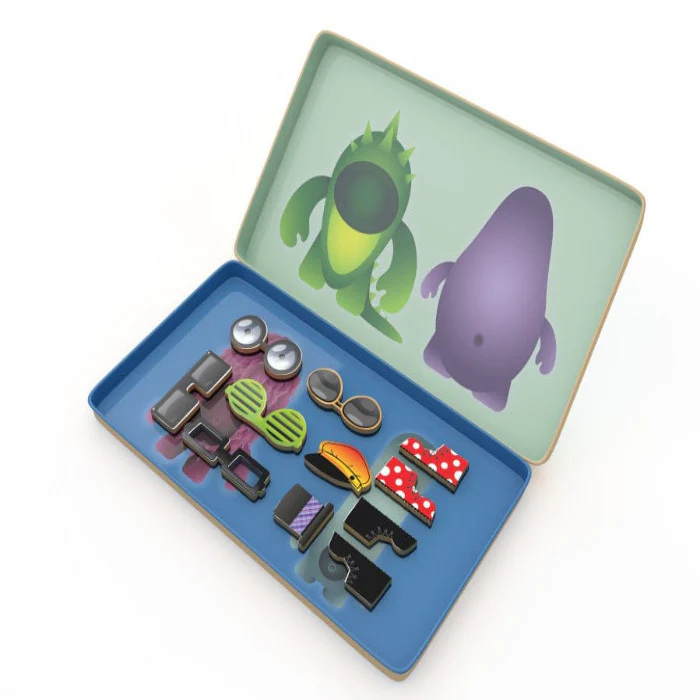 Juego Magnético de Viaje - Fábrica de Monstruos - The Purple Cow - Imagen 2
