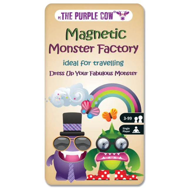 Juego Magnético de Viaje - Fábrica de Monstruos - The Purple Cow