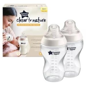 Set de 2 Mamaderas Natural Start de 340 ml - Tommee Tippee