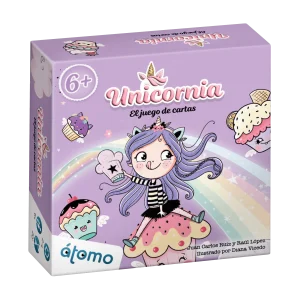 Unicornia Juego de Cartas - Atomo - Desde 6 años