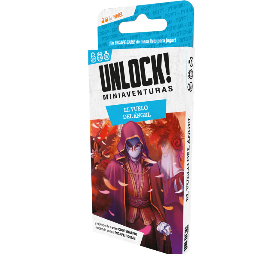 Unlock! Miniaventuras El vuelo del Ángel - Juego de mesa - Asmodee - Desde 6 años