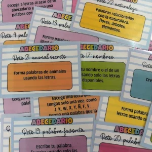 RETOS ABECEDARIO | Ladycraft