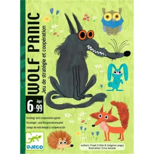 Wolfpanic - Juego de mesa - Djeco - Desde 6 años