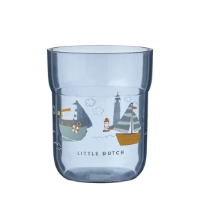 Vaso infantil 250 ML Azul barcos