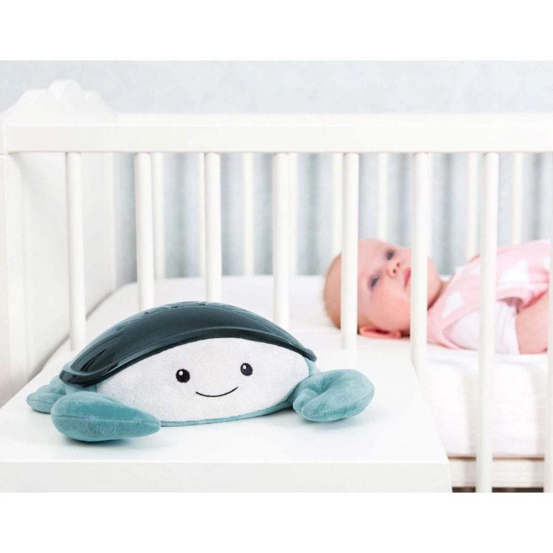 Peluche Cody el cangrejo con proyección y sonidos relajantes - Zazu